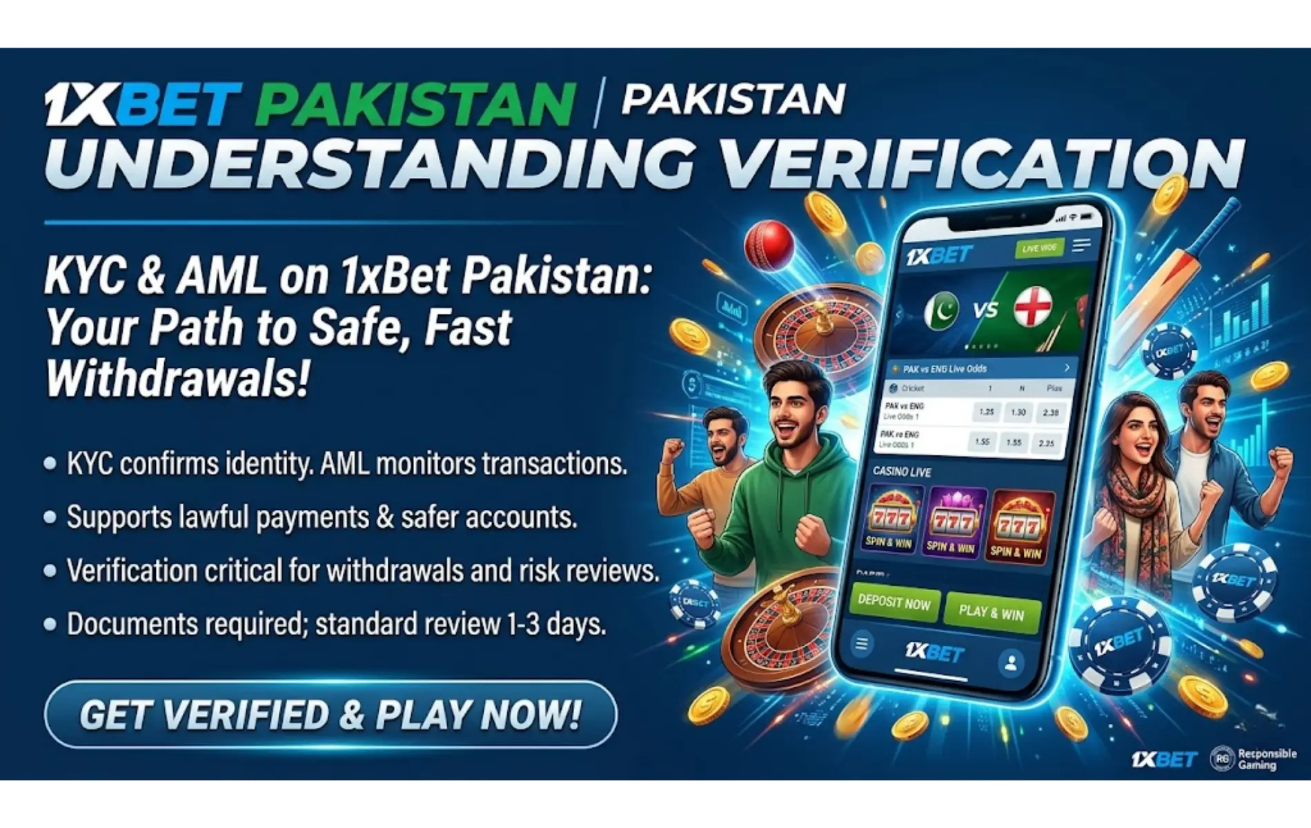 What KYC and AML Mean on 1xBet and Why Verification Is Required
